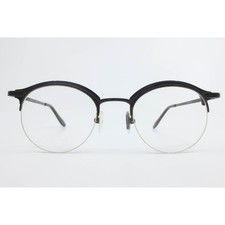 Robert Mitchel RM 20217 GUN 47-22-145 Eyeglass Frames Gunmetal Semi-Rimless