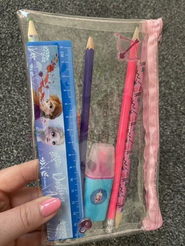 Smiggle Purple Unicorn Hardtop Pencil Case Removable Calculator & Accessories - Picture 14 of 14