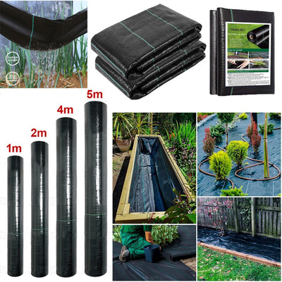 Unkrautvlies 150g/m² Gartenvlies Bodengewebe Unkrautfolie Mulchvlies 1-5m breit