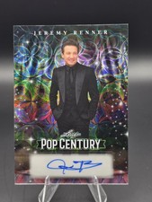 Leaf Pop Century Jeremy Renner BA-JR1 Autograph 1/1 Trading Card 2026