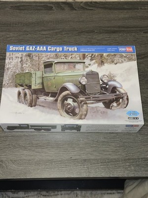 1/35 Hobby Boss Soviet GAZ-AAA Cargo Truck   Model Kit   Open Box, Parts Sealed