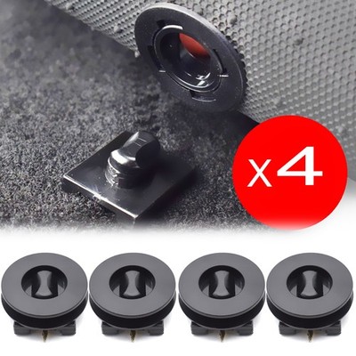 4pcs Car Carpet Fastener Universal Auto Floor Mat Clamps Clip Fixing Grips Mount
