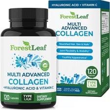 Multi Collagen,Hyaluronic Acid Vitamin C-Col geno, cido Hialur nico y Vitamina C
