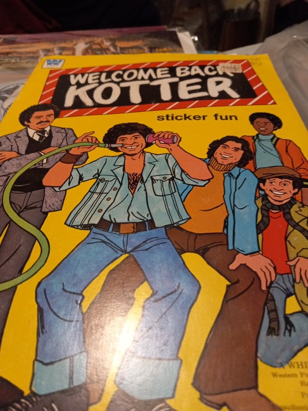 1977 Whitman Welcome Back Carter Sticker Fun