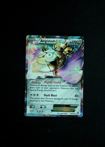 Aegislash EX Pokemon XY - Phantom Forces PHF #65/119 Holo Near Mint