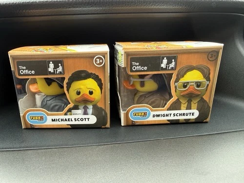 The Office - Tubbz Mini - Rubber Ducky - Michael Scott & Dwight Schrute