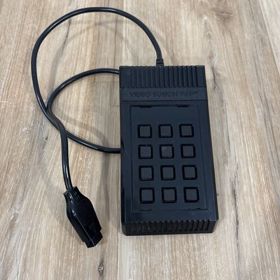 Atari Video Touch Pad Black Vintage OEM