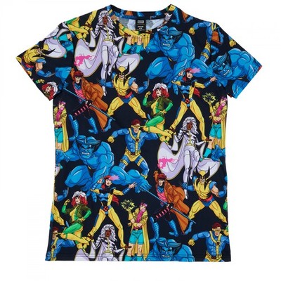 X-Men Character Collage T-Shirt Multi-Color