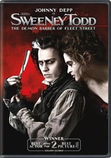 Sweeney Todd: the Demon Barber of Fleet Street DVD, 2007 Johnny Depp
