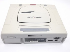 Sega Saturn White Console HST-3220 NTSC-J Japan Tested w/ 2 Games