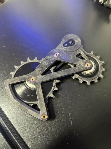 CeramicSpeed OSPW X SRAM Transmission AXS Cage w Betterbolts Titanium hardware - Picture 5 of 6