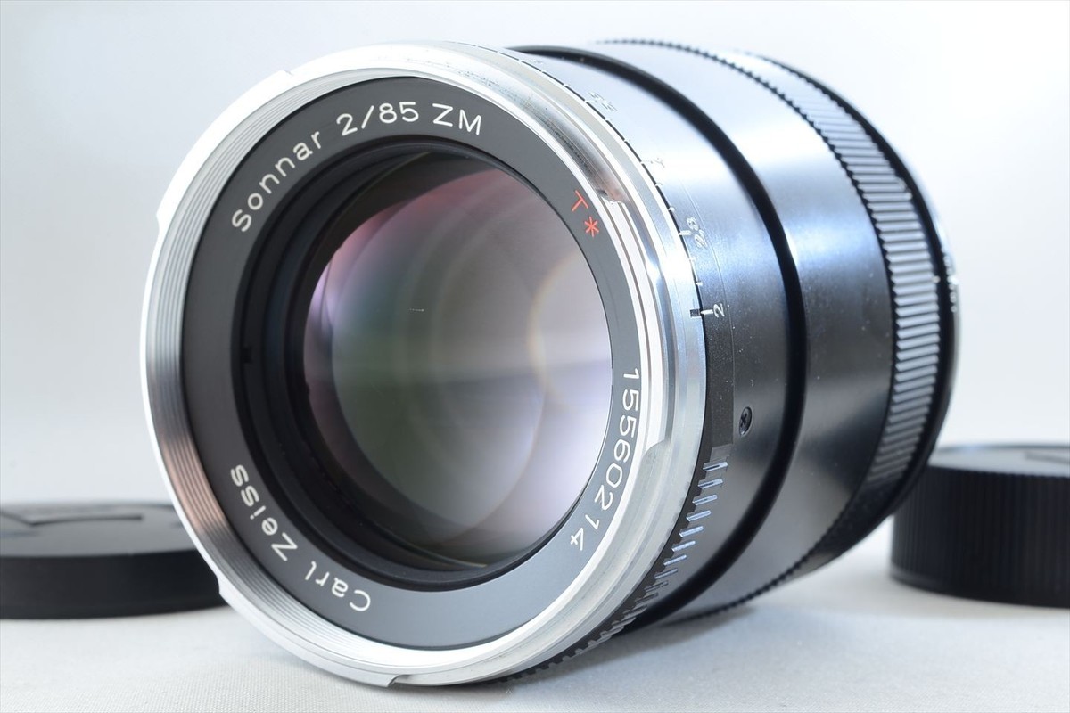 【最終価格】Carl Zeiss T Sonnar 85mm F2 Excellent】 Carl Zeiss Sonnar 85mm F/2 ZM T* Lens For Leica M