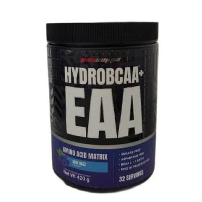 ProSupps Hydro BCAA + EAA Blue Razz 420g / 32 serv 03/27 + Proben