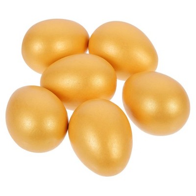 6PCS Easter Theme Party Ei Helle Ostereier Perfekt für Osterei Jagd Ei