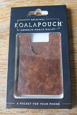 Original Koala Pouch Adhesive Mobile Phone Wallet A Pocket For Your Phone