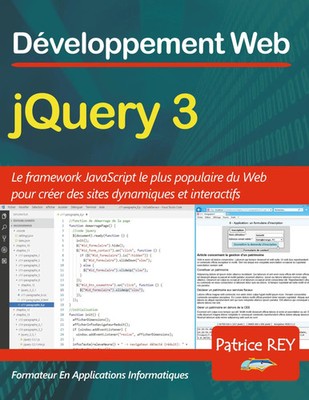 Patrice Rey | jQuery 3 avec Visual Studio Code | Taschenbuch | Französisch