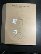 8  In LED Ring Light w/Selfie Stick  Tripod Stand Kit for Phone