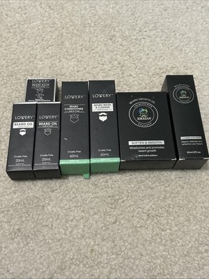Lovery Beard Balm, Oil, Conditioner, Wash & Cleanser New!