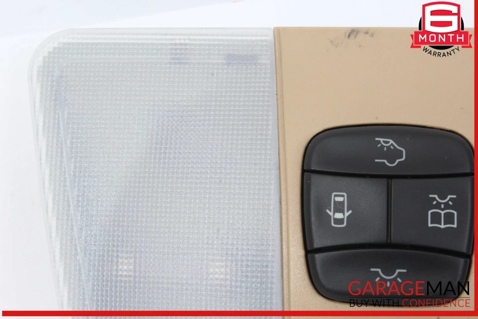 98-03 Mercedes W210 E320 E430 CLK320 Overhead Reading Dome Light Lamp OEM - Image 2 of 4