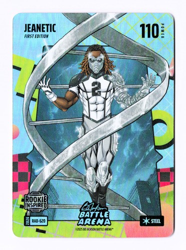 Bo Jackson Battle Arena #RAD-620 Ashton Jeanty `JEANETIC` 80's Rad Battlefoil RC