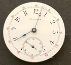 Antique Longines 6s Pocket Watch Movement Good Balance Parts 34.65mm Swiss
