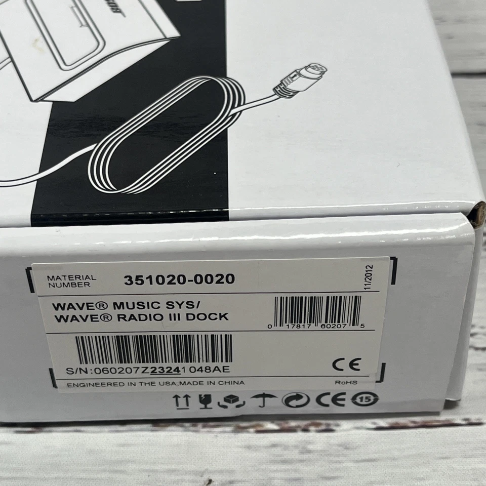 BOSE Wave III Dock Base for iPod/iPhone Model 351020-0020 - Image 3 of 4