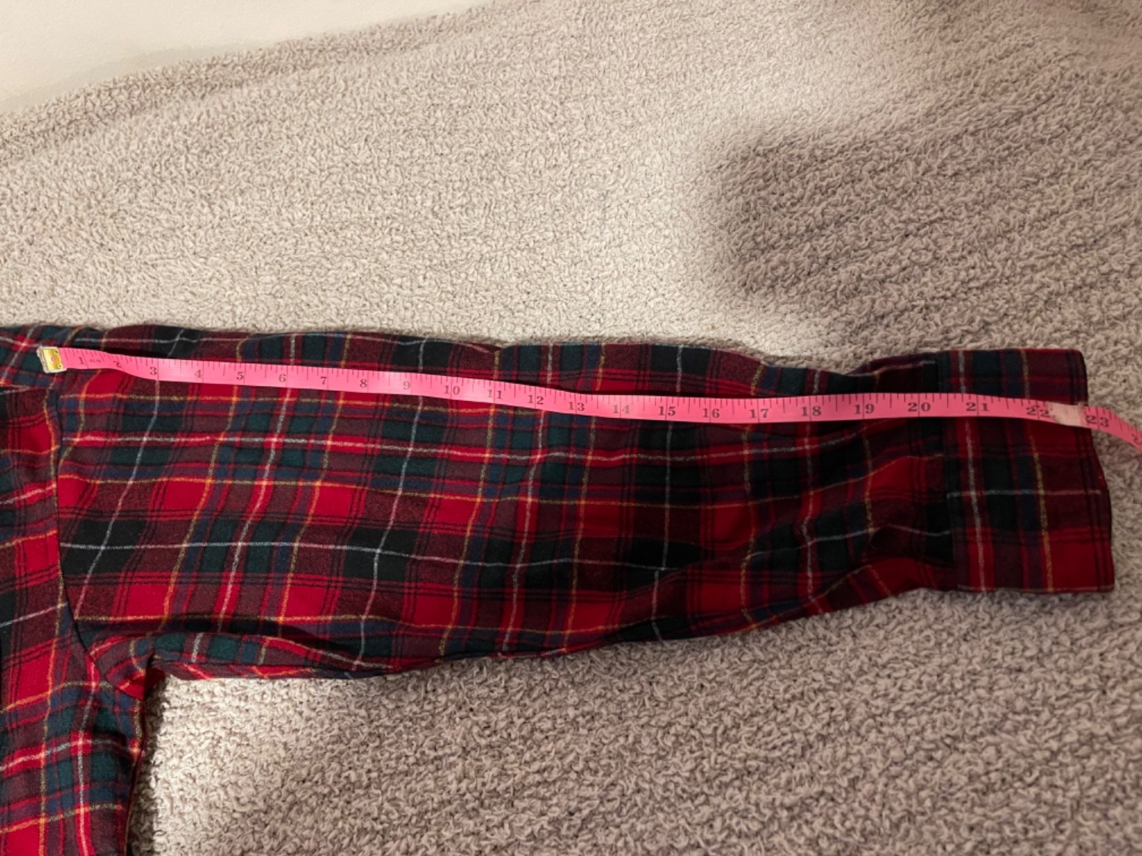 Pendleton Authentic Macinnes Tartan Wool Flannel … - image 11