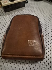 Vintage Kodak Camera Case Pouch Tote Belt Loop Clip Faux Leather