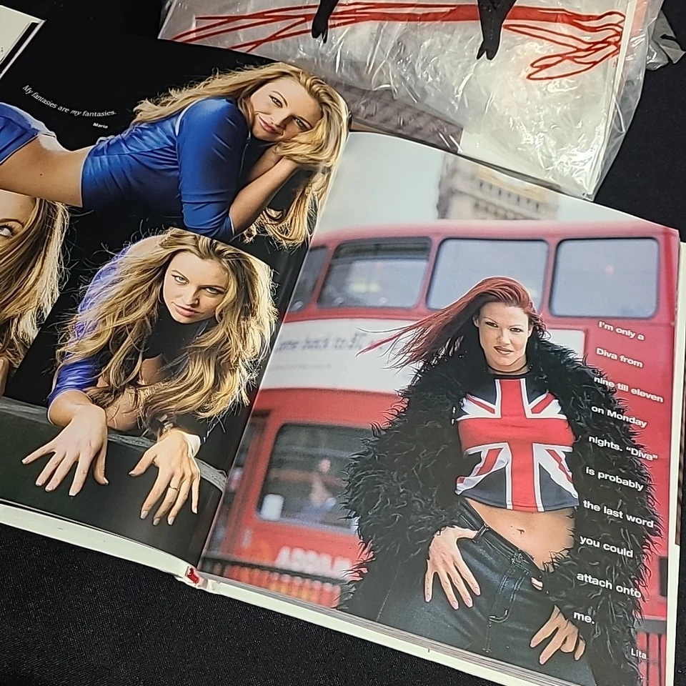 RARE WWE DIVAS UNCOVERED  HARDCOVER BOOK 2005 WRESTLING TRISH STRATUS LITA * NEW Foto 4 de 4