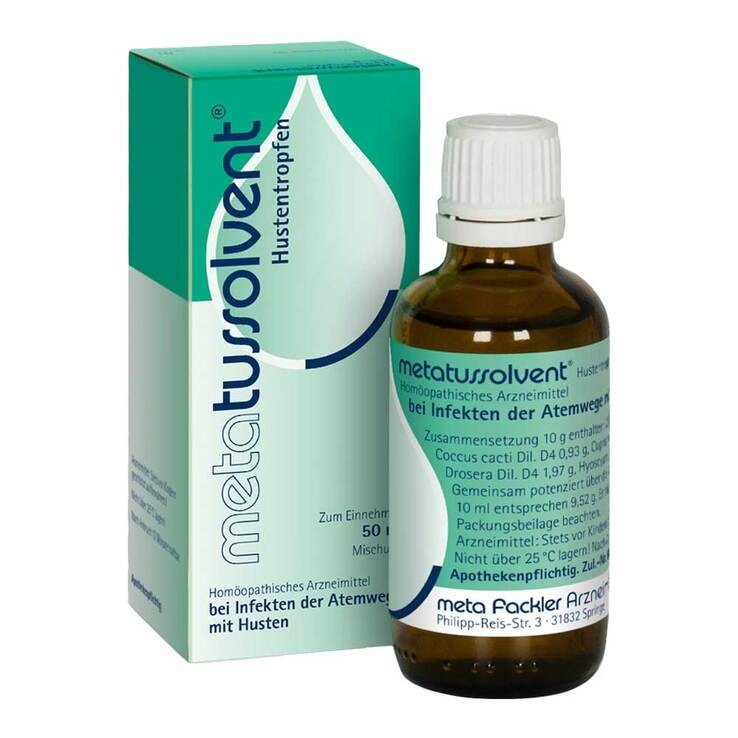Metatussolvent Hustentropfen · 50 ml · PZN 14446461