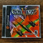 RARE Giga Wing 2 ( Sega Dreamcast + Manual) Excellent Condition