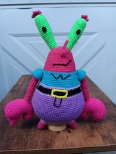 Mr Krabs Crochet Amigurumi 10"
