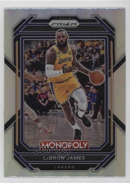 2022-23 Panini Prizm Monopoly Silver Prizm LeBron James #40 08uw