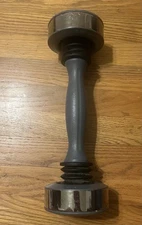Shake Weight 5lb Pound Dumbbell Hand Grey Exercise Gray Work Out Unisex Fitness