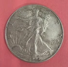 1943 Walking Liberty 50C Half Dollar - AU