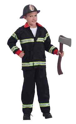 FORUM FIREMAN FIREFIGHTER HERO CHILD HALLOWEEN COSTUME LARGE 68632