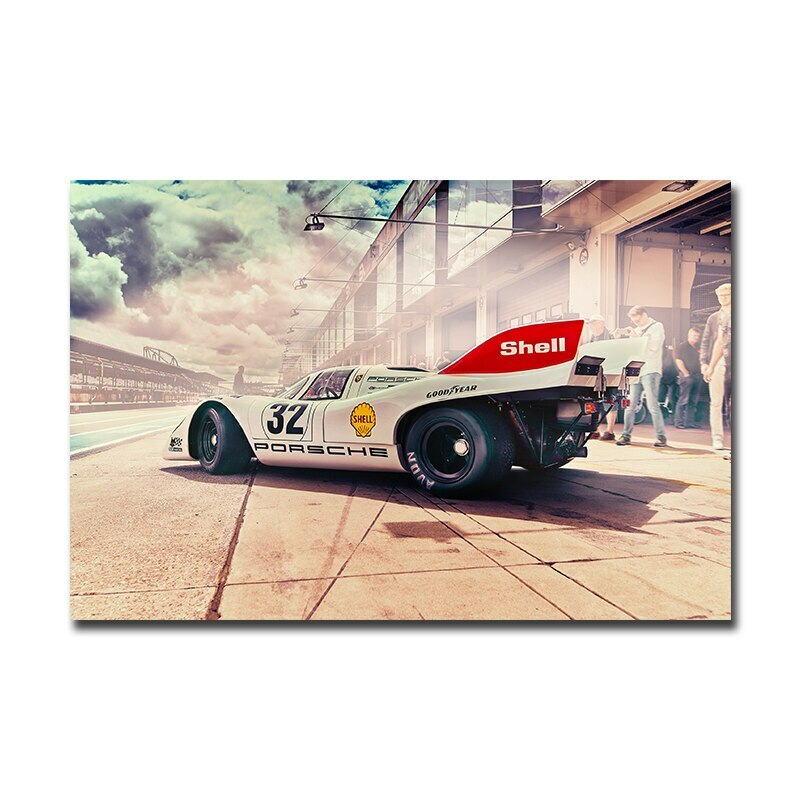 Toile 24h du Mans Impression Fine Art Premium 50x70 cm pour Bureau