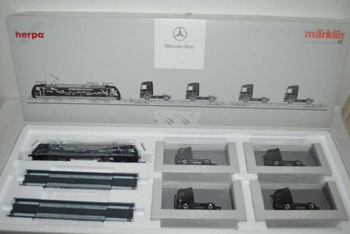 Marklin 278331 (26580) Mercedes Black Edition Train/Truck Set | eBay