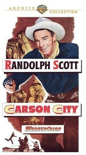 Carson City DVD (1952) Raymond Massey,Randolph Scott, Don Beddoe,Richard Webb