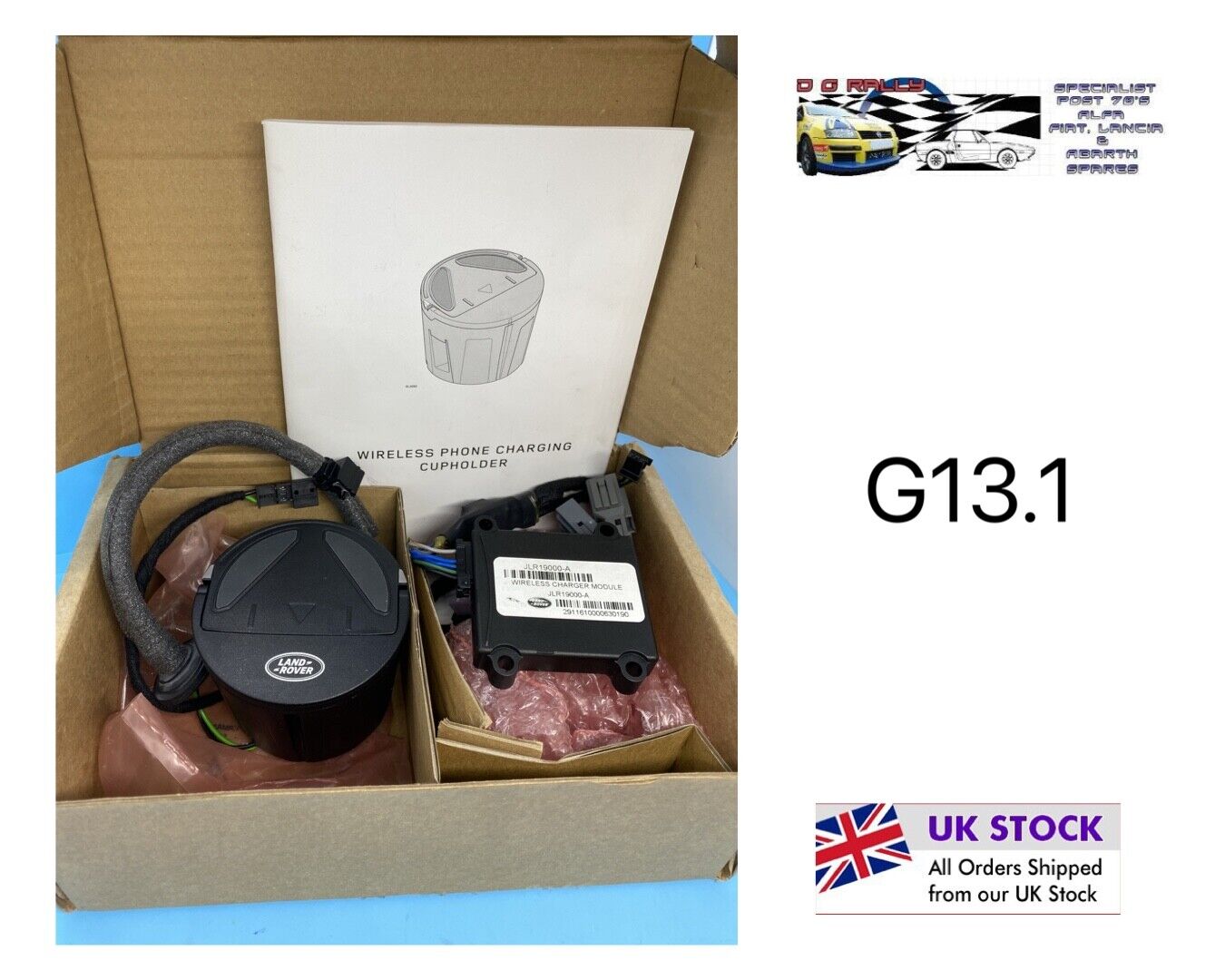 OEM Genuine LandRover Discovery 5 Wireless mobile phone charger VPLRV0118