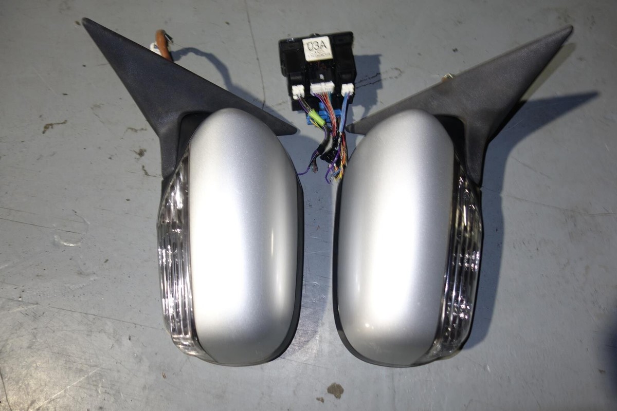 JDM SUBARU LEGACY OEM POWER FOLDING MIRRORS SWITCH AUTO FLIP BP BL