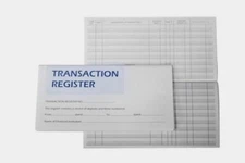  Checkbook Account Registers  2022 -23 -24 Transaction Bank Deposit Book Debit