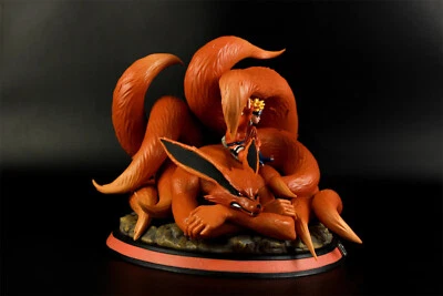 Anime Naruto Kurama kyuubi Ninetales PVC Statue Figur 20cm Keine Schachtel neu