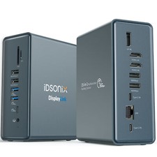 15 in 1 USBC Hub Docking Station Displaylink Triple Display Adapter 4K HD PD100W