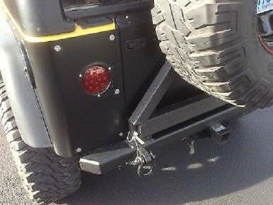 Smittybilt 87-06 Fits Jeep Wrangler CJ YJ TJ LJ Src Clsc Rr Bmpr Only 76651D-01