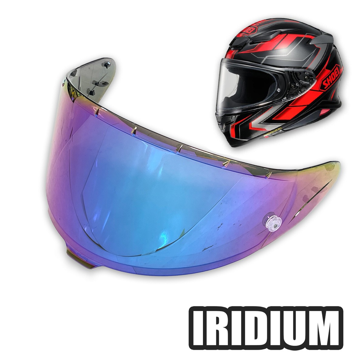For Shoei Z8 NXR 2 RF-1400 IRIDIUM Tinted Replacement Helmet