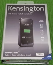 Kensington PowerGuard Battery Case for iPhone 4 Black Fits AT&T iPhone New Other