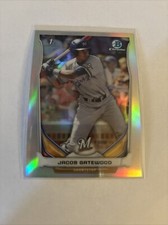 2014 Bowman Draft - Chrome Refractor #CDP39 Jacob Gatewood (RC)