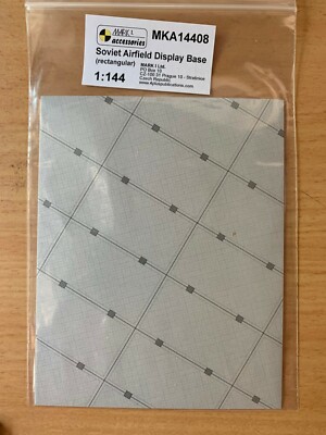 1/144 Display Base : Soviet Airfield  12x9 cm : #MKA14408 :  MARK1