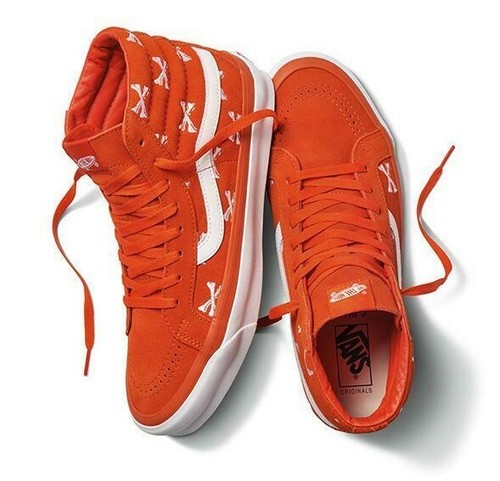 vans wtaps orange